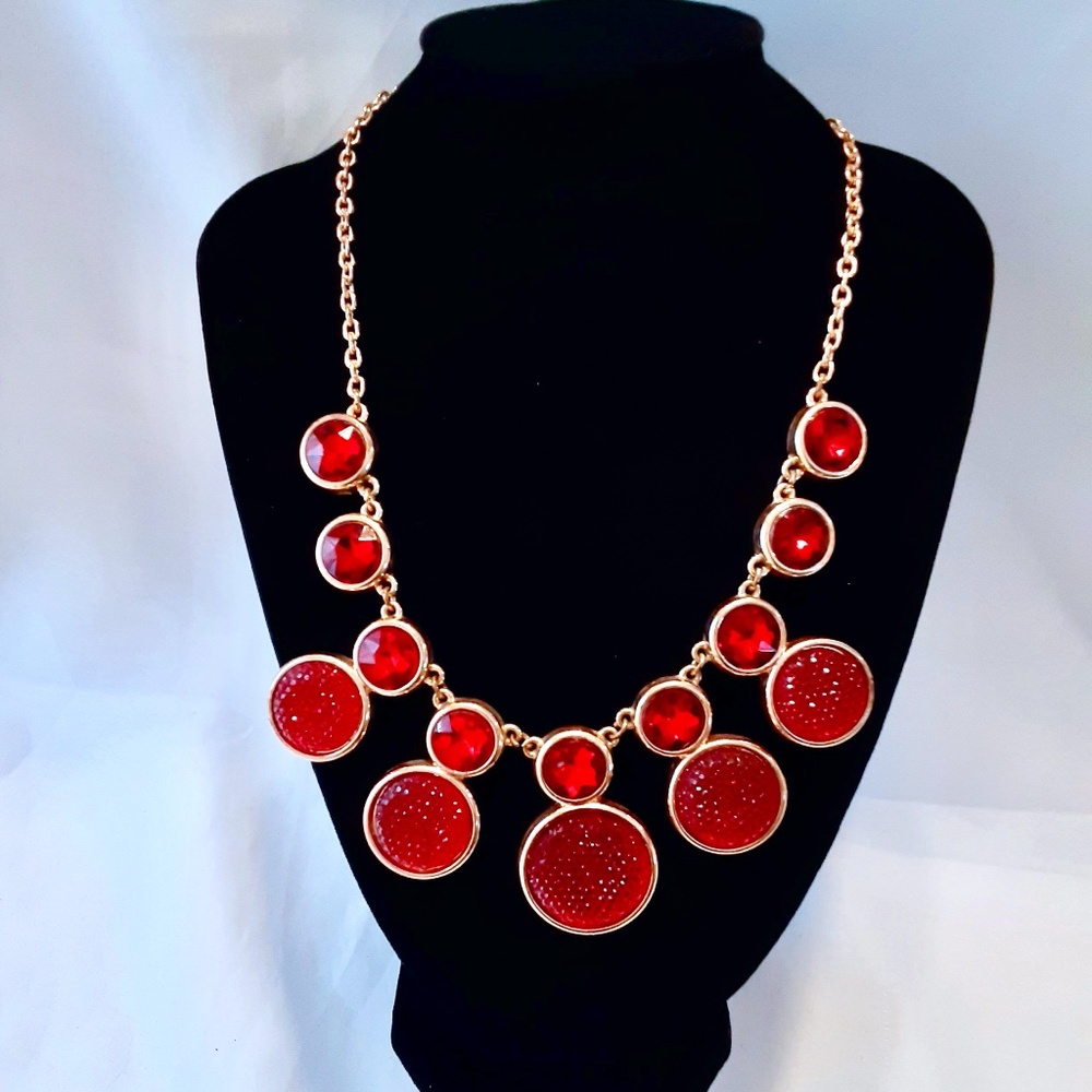 NWOT Dana Buchman Signature Red Necklace